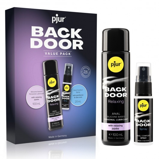 Набор для анального секса pjur Back Door Value Pack - Pjur - купить с доставкой в Мытищах