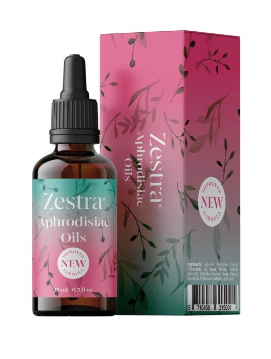 Возбуждающее масло Zestra Aphrodisiac Oils - 15 мл. - Zestra - купить с доставкой в Мытищах