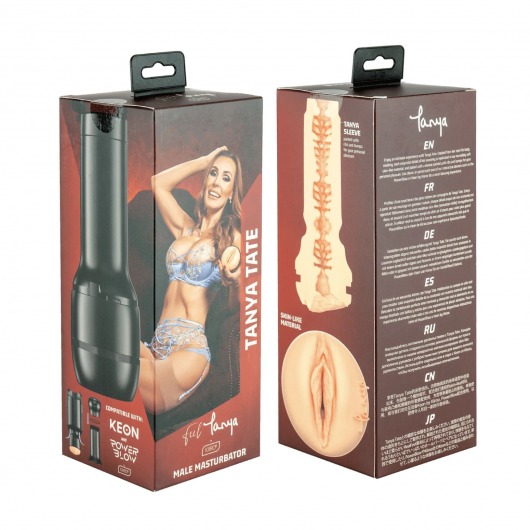 Мастурбатор-вагина FeelTanya Stroker - Kiiroo - в Мытищах купить с доставкой