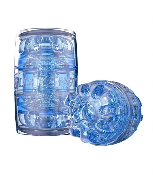Мастурбатор Fleshlight Quickshot Turbo Blue Ice - Fleshlight - в Мытищах купить с доставкой