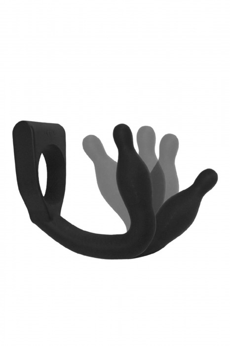 Эрекционное кольцо с вибровтулкой Discovery - MALESATION - в Мытищах купить с доставкой