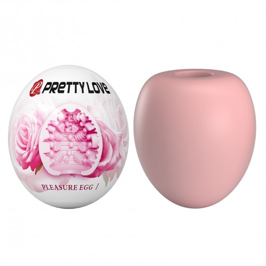 Розовый мастурбатор-яйцо Pleasure Egg I - Baile - в Мытищах купить с доставкой