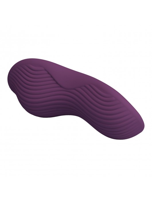 Фиолетовый вибратор в труски Mane с управлением через приложение - Baile