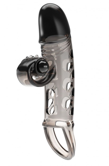 Дымчатая вибронасадка на пенис Mind-blowing Miracles - Baile - в Мытищах купить с доставкой