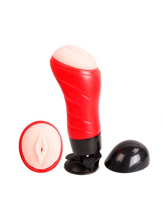 Мастурбатор-вагина Delia с вибрацией и голосом - Baile - в Мытищах купить с доставкой