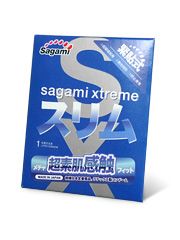 Презерватив Sagami Xtreme FEEL FIT 3D - 1 шт. - Sagami - купить с доставкой в Мытищах