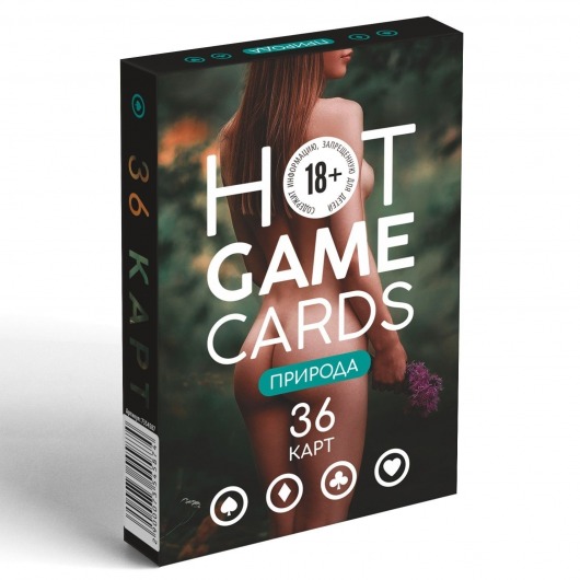 Игральные карты Hot Game Cards «Природа» - Сима-Ленд - купить с доставкой в Мытищах