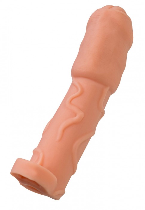 Телесная удлиняющая насадка - 16 см. - ToyFa - в Мытищах купить с доставкой