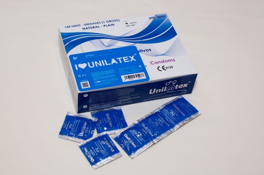 Классические презервативы Unilatex Natural Plain - 144 шт. - Unilatex - купить с доставкой в Мытищах