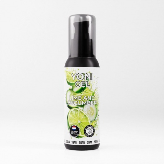 Лубрикант для орального секса SGAN со вкусом лайма и огурца - 100 мл. - SGAN - купить с доставкой в Мытищах