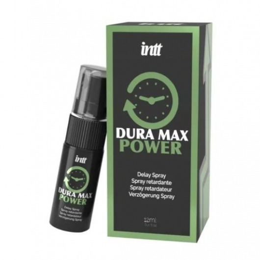 Пролонгирующий спрей Dura Max - 12 мл. - INTT - купить с доставкой в Мытищах