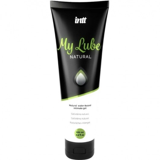 Увлажняющий гель-лубрикант на водной основе  для тела My Lube Natural - 100 мл. - INTT - купить с доставкой в Мытищах