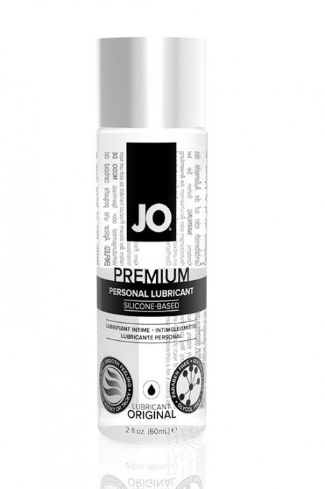 Нейтральный лубрикант на силиконовой основе JO Personal Premium Lubricant - 60 мл. - System JO - купить с доставкой в Мытищах