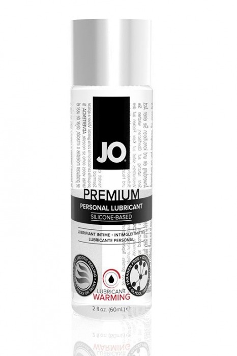 Возбуждающий лубрикант на силиконовой основе JO Personal Premium Lubricant  Warming - 60 мл. - System JO - купить с доставкой в Мытищах