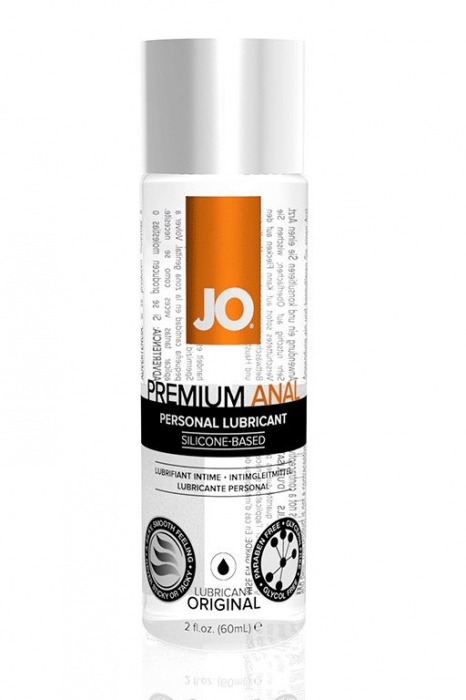 Анальный лубрикант на силиконовой основе JO Anal Premium - 60 мл. - System JO - купить с доставкой в Мытищах