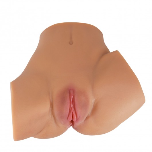 Карамельный мастурбатор-полуторс Emilia с вибрацией - Baile - в Мытищах купить с доставкой