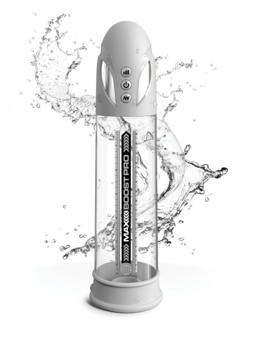 Белая вакуумная автоматическая помпа Max Boost Pro Flow - Pipedream - в Мытищах купить с доставкой