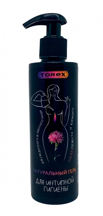 Натуральный гель для интимной гигиены Torex - 200 мл. - Torex - купить с доставкой в Мытищах