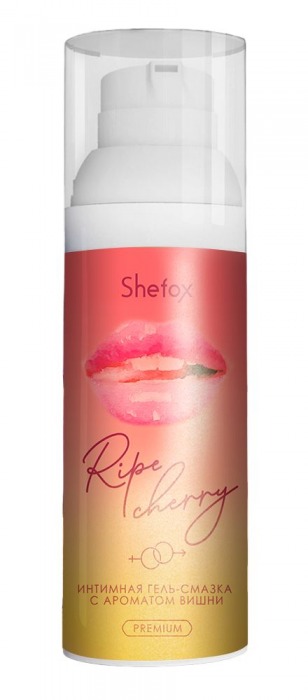 Интимная гель-смазка Shefox Premium «Спелая вишня» - 50 мл. - Shefox - купить с доставкой в Мытищах