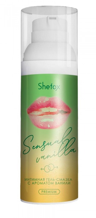 Интимная гель-смазка Shefox Premium «Чувственная ваниль» - 50 мл. - Shefox - купить с доставкой в Мытищах