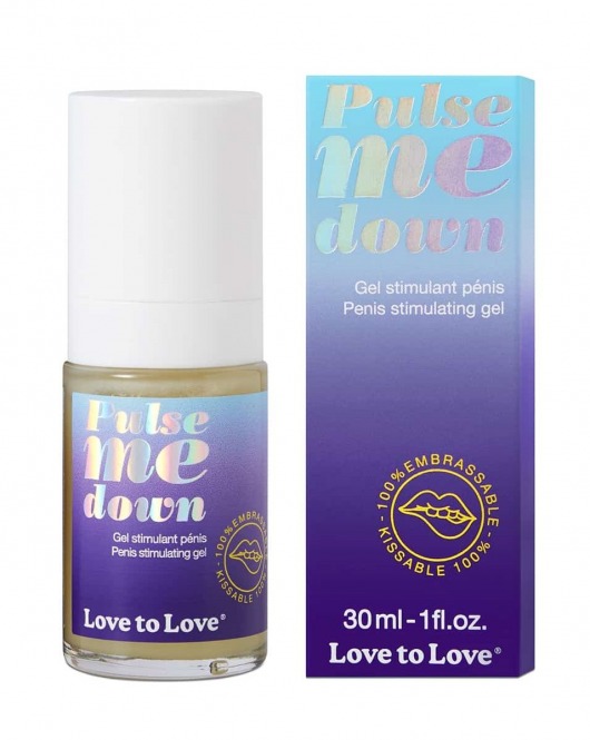 Стимулирующий гель для пениса Pulse Me Down - 30 мл. - Love to Love - купить с доставкой в Мытищах