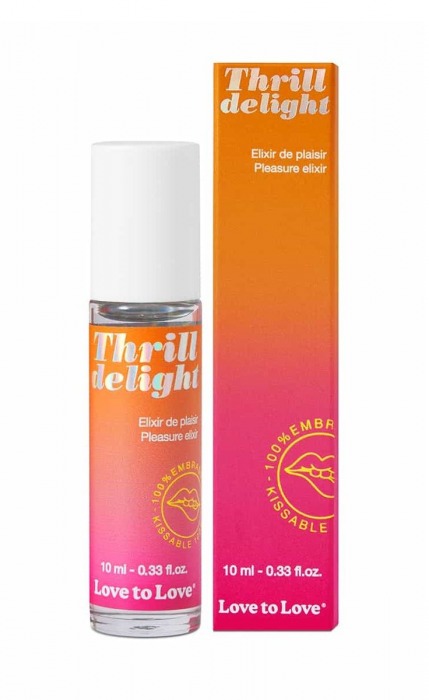 Возбуждающий гель Thrill Delight - 10 мл. - Love to Love - купить с доставкой в Мытищах