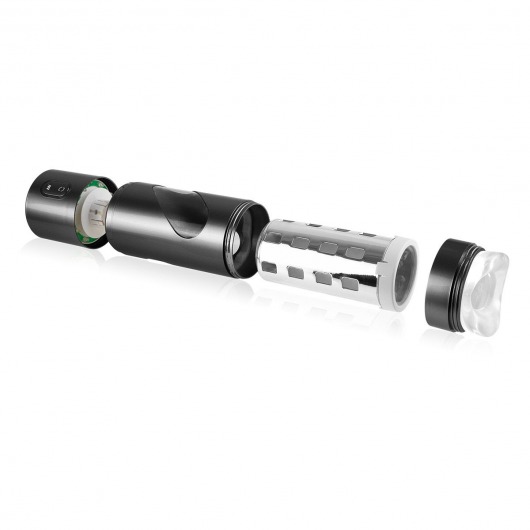 Перезаряжаемый мастурбатор-ротик Extreme Toyz Rechargeable Roto-Bator Mouth - Pipedream - в Мытищах купить с доставкой