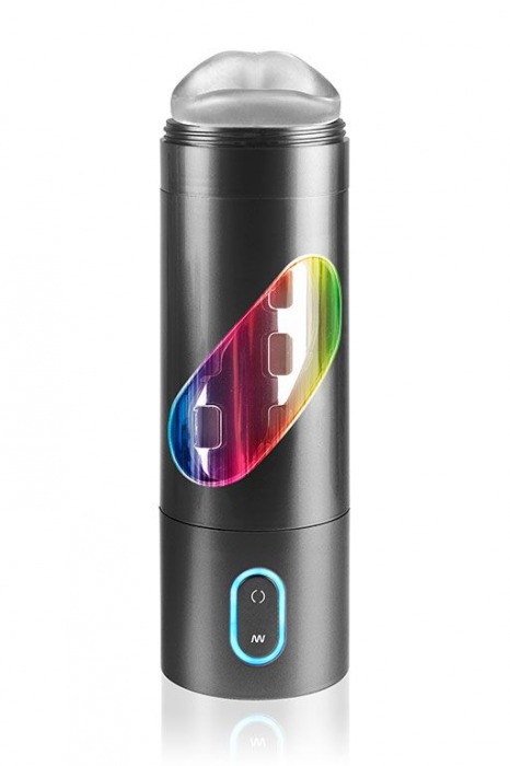 Перезаряжаемый мастурбатор-ротик Extreme Toyz Rechargeable Roto-Bator Mouth - Pipedream - в Мытищах купить с доставкой