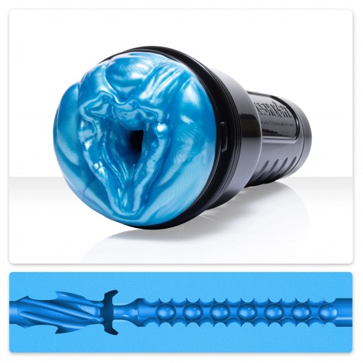 Мастурбатор-вагина Fleshlight Freaks Alien Blue Metallic - Fleshlight - в Мытищах купить с доставкой