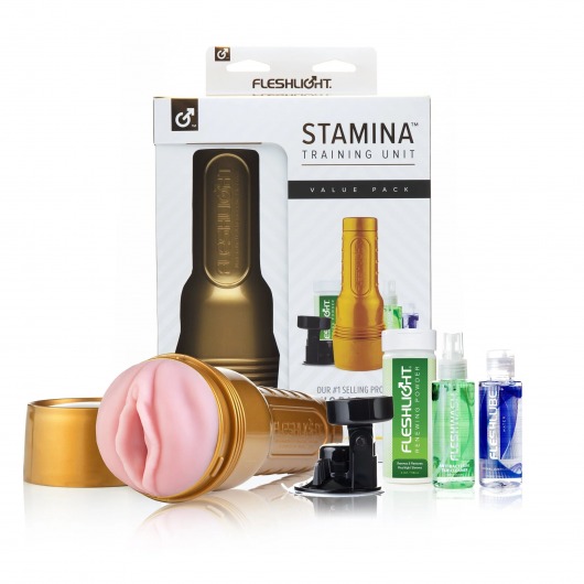 Набор для мастурбации Fleshlight Stamina Training Unit - Fleshlight - в Мытищах купить с доставкой