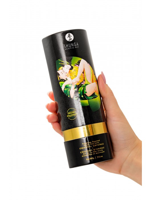 Соль Мёртвого моря для ванны Oriental Crystals «Цветок лотоса» - 500 гр. -  - Магазин феромонов в Мытищах