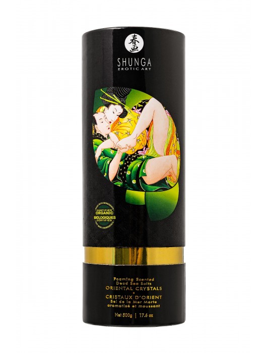 Соль Мёртвого моря для ванны Oriental Crystals «Цветок лотоса» - 500 гр. -  - Магазин феромонов в Мытищах