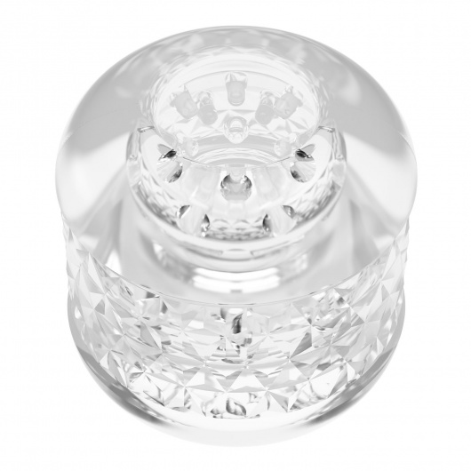 Прозрачный сквозной мастурбатор Crystle - Baile - в Мытищах купить с доставкой