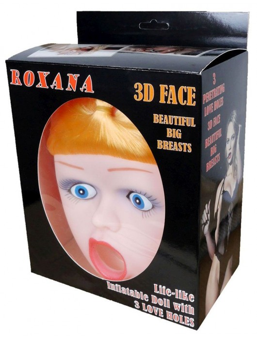 Надувная секс-кукла Roxana 3D - Boys of Toys - в Мытищах купить с доставкой