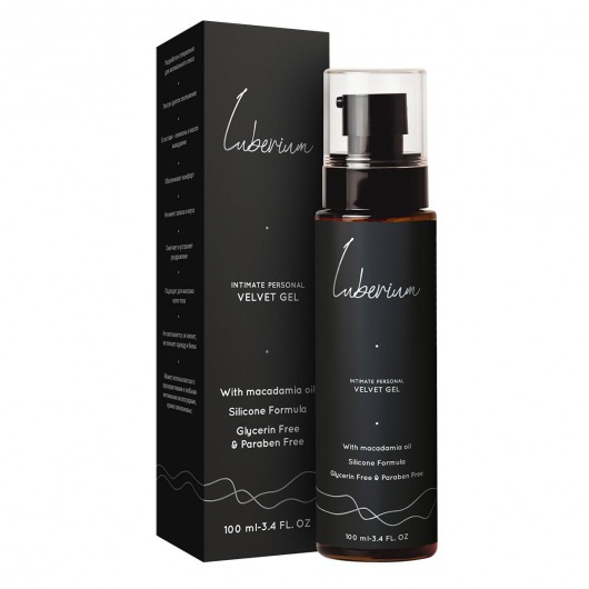 Интимный гель на силиконовой основе с маслом макадамии Luberium Velvel Gel - 100 мл. - Luberium - купить с доставкой в Мытищах