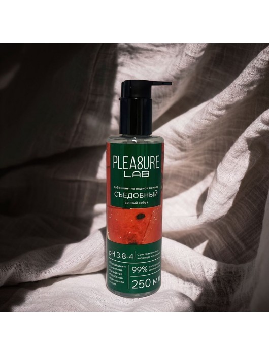 Лубрикант на водной основе Pleasure Lab с ароматом арбуза - 250 мл. - Pleasure Lab - купить с доставкой в Мытищах