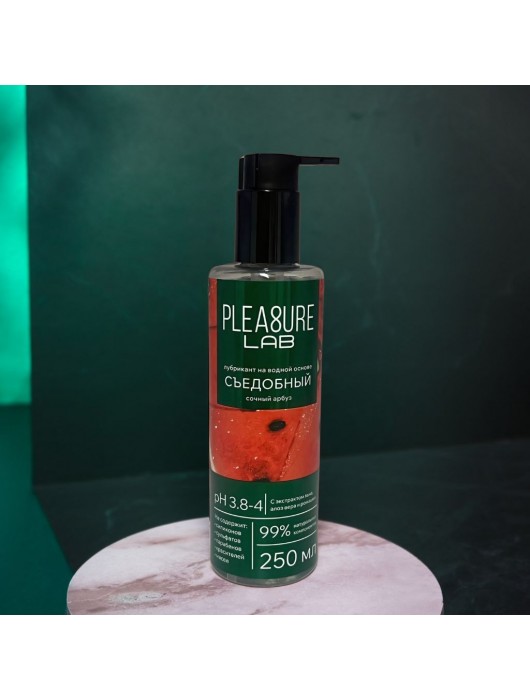 Лубрикант на водной основе Pleasure Lab с ароматом арбуза - 250 мл. - Pleasure Lab - купить с доставкой в Мытищах