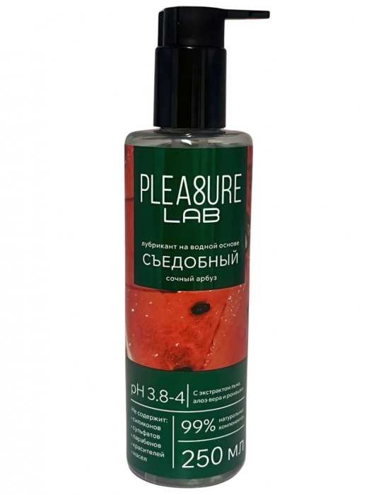 Лубрикант на водной основе Pleasure Lab с ароматом арбуза - 250 мл. - Pleasure Lab - купить с доставкой в Мытищах