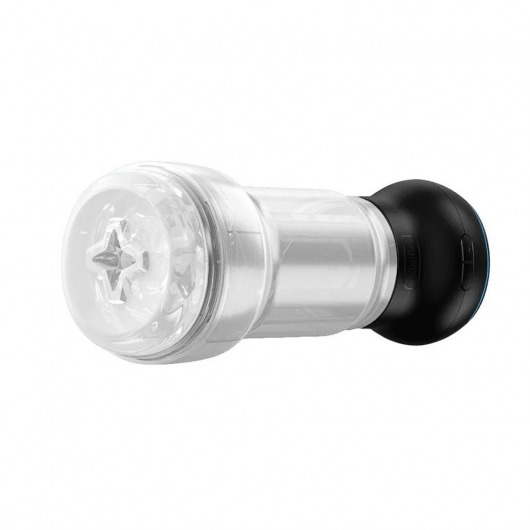 Набор PowerBlow   Feel Pocket Stroker Crystal: мастурбатор и интерактивная насадка - Kiiroo - в Мытищах купить с доставкой