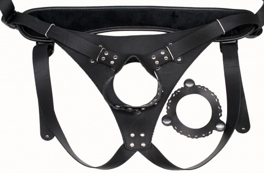 Пояс Hard Brutal для больших насадок - LOVETOY (А-Полимер) - купить с доставкой в Мытищах