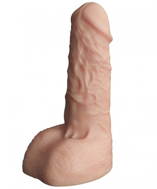 Телесный фаллоудлинитель с мошонкой Cock Next - 17 см. - LOVETOY (А-Полимер) - в Мытищах купить с доставкой