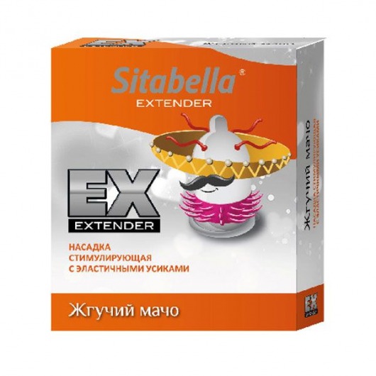 Стимулирующая насадка Sitabella Extender  Жгучий мачо - Sitabella - купить с доставкой в Мытищах