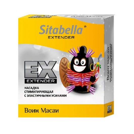 Стимулирующая насадка Sitabella Extender  Воин Масаи - Sitabella - купить с доставкой в Мытищах