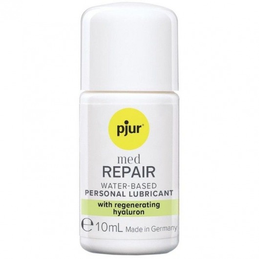 Смазка на водной основе pjur Med Repair с гиалуроном - 10 мл. - Pjur - купить с доставкой в Мытищах