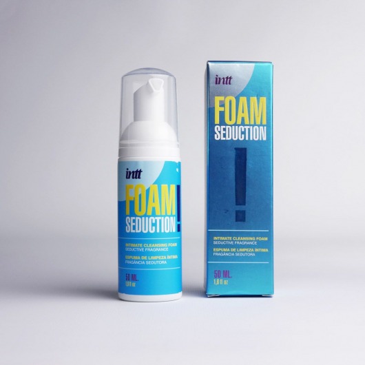 Очищающая пенка для тела Foam Seduction - 50 мл. - INTT - купить с доставкой в Мытищах