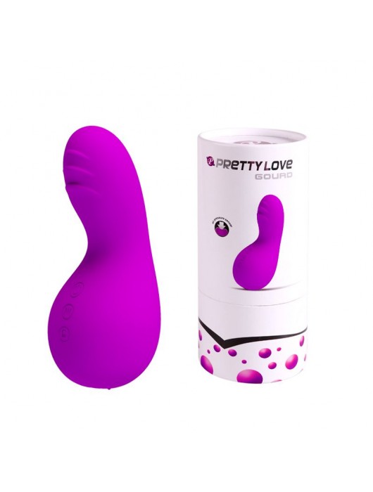 Лиловый клиторальный вибратор Gourd - Baile