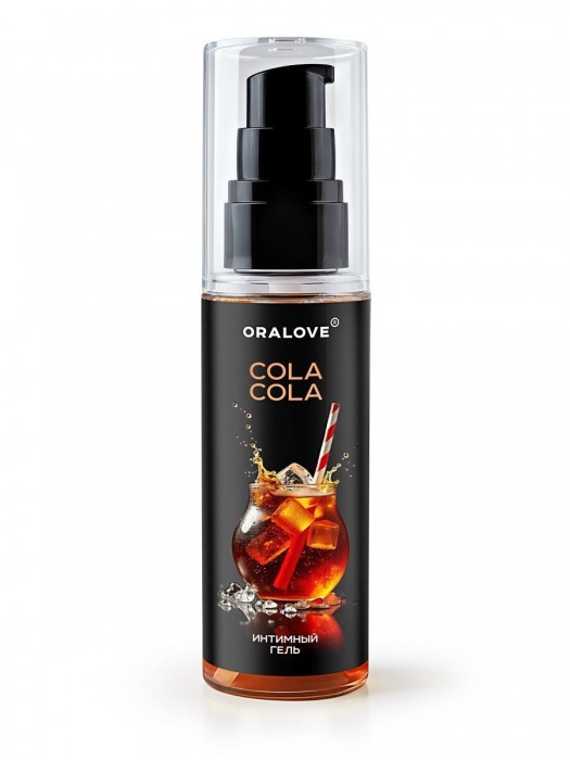 Съедобная смазка на водной основе с ароматом колы - 60 гр. - Биоритм - купить с доставкой в Мытищах