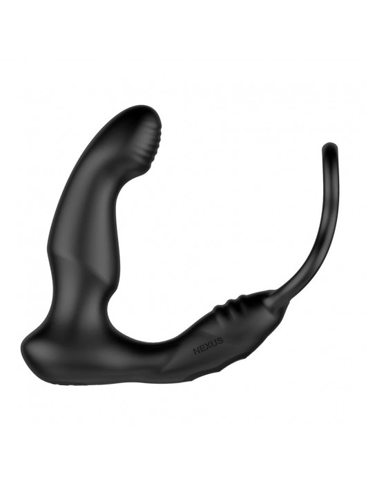 Черный двухмоторный массажер простаты Nexus Simul8 Wave Edition - Nexus Range - в Мытищах купить с доставкой