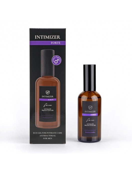 Мужской антибактериальный эко-гель для интимного ухода Intimizer Forte - 100 мл. - Intimizer - купить с доставкой в Мытищах
