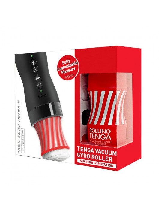 Набор Tenga Vacuum Gyro Roller 3s: мастурбатор и устройство для вращения и создания вакуума - Tenga - в Мытищах купить с доставкой